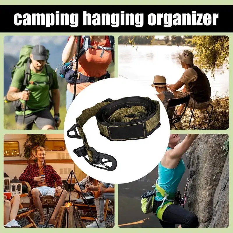Color: black, Ships From: CHINA - Camping Straps For Gear Camping Straps Utility Strap Quick Release Adjustable Straps Backpacking Straps Buckle Strap Lashing