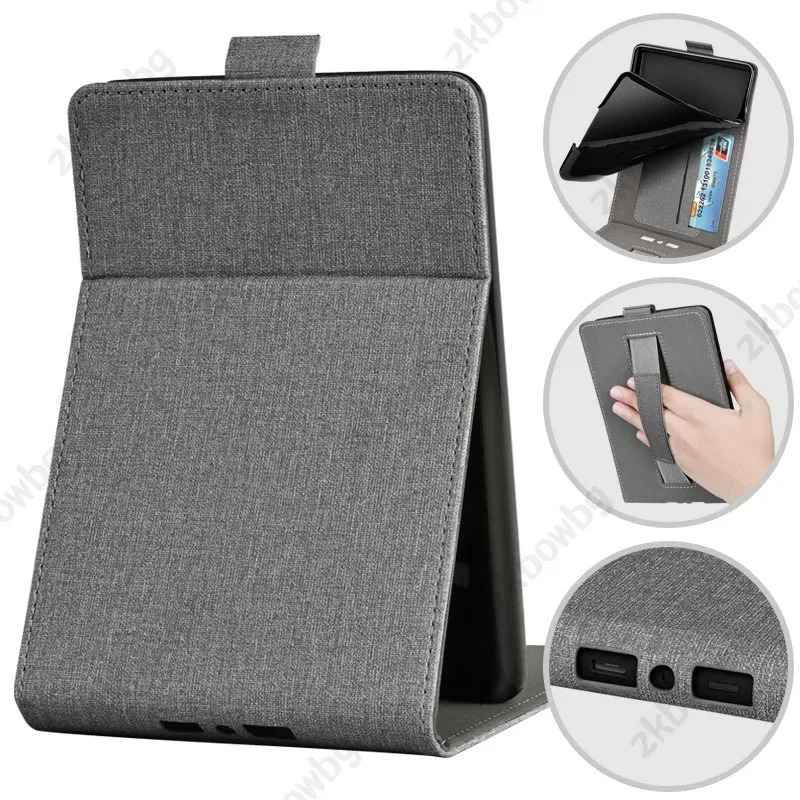 Color: Khaki, Size: Sixteen - Cute Smart Case for 6.8' 6'' Kindle Paperwhite Signature 11th Generation Edition 12th 2024 7'' 7th 10th 6th M2L4EK RS23CV Cover