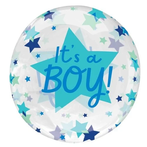 Printed Clearz It's a Boy Stars