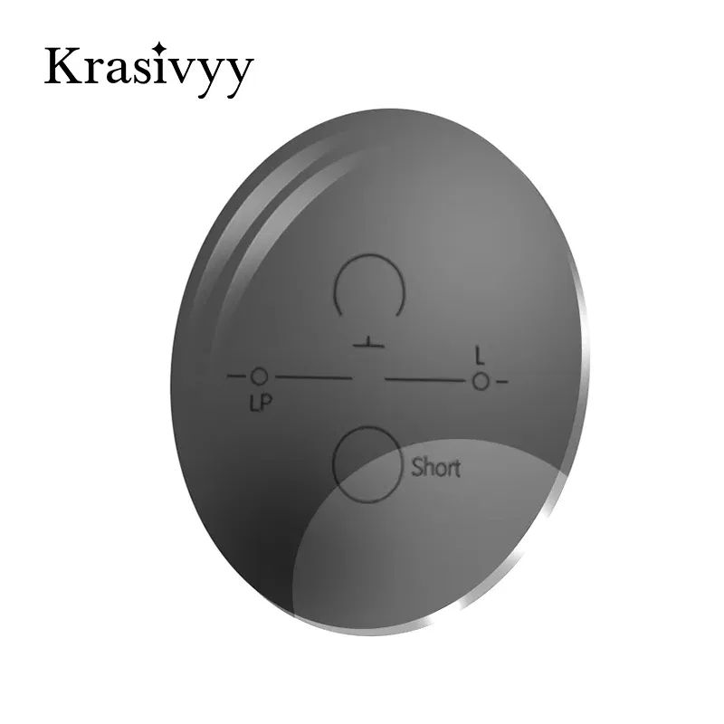 Lenses Color: green, Lens Index: 1.61 - 1.56 1.61 1.67 Progressive Lenses Anti Blue Ray Photochromic Gray Multifocal Prescription lenses High Quality Bifocus Lenses