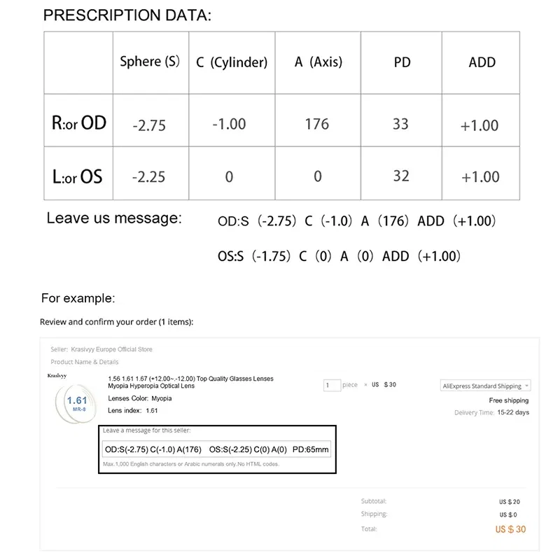 Lenses Color: green, Lens Index: 1.61 - 1.56 1.61 1.67 Progressive Lenses Anti Blue Ray Photochromic Gray Multifocal Prescription lenses High Quality Bifocus Lenses