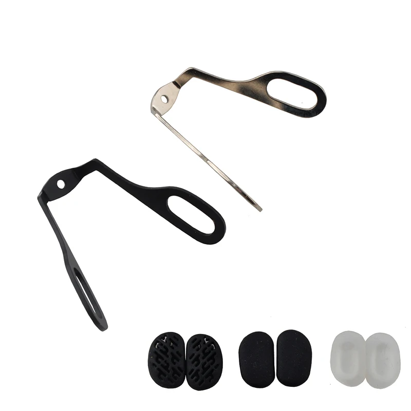 Color: SKY BLUE - 1set Eyeglasses Nose Pad Arm With Nose Pad Glasses Nose Pad Holder Replacement Eyewear Repair Accessories