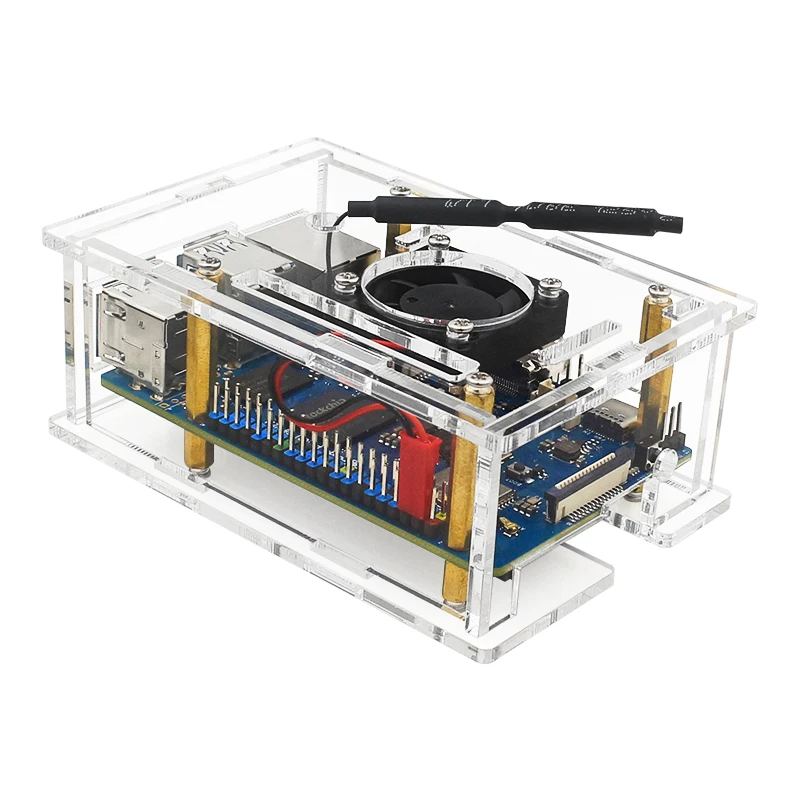 Bundle: Bundle 1, Color: Blue - Orange Pi 3B 8GB 4GB 2GB RAM Rockchip RK3566 WiFi5+BT 5.0 Gigabit LAN Port Single Board Run Android Linux OpenHarmony OS Mini PC