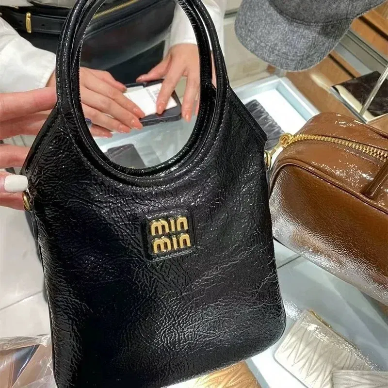 Color: black - Retro Hobo Thousand Bird Grid Mini Underarm Bag, Mao Ni Large Capacity Shoulder Cross Carrying Tote Bag