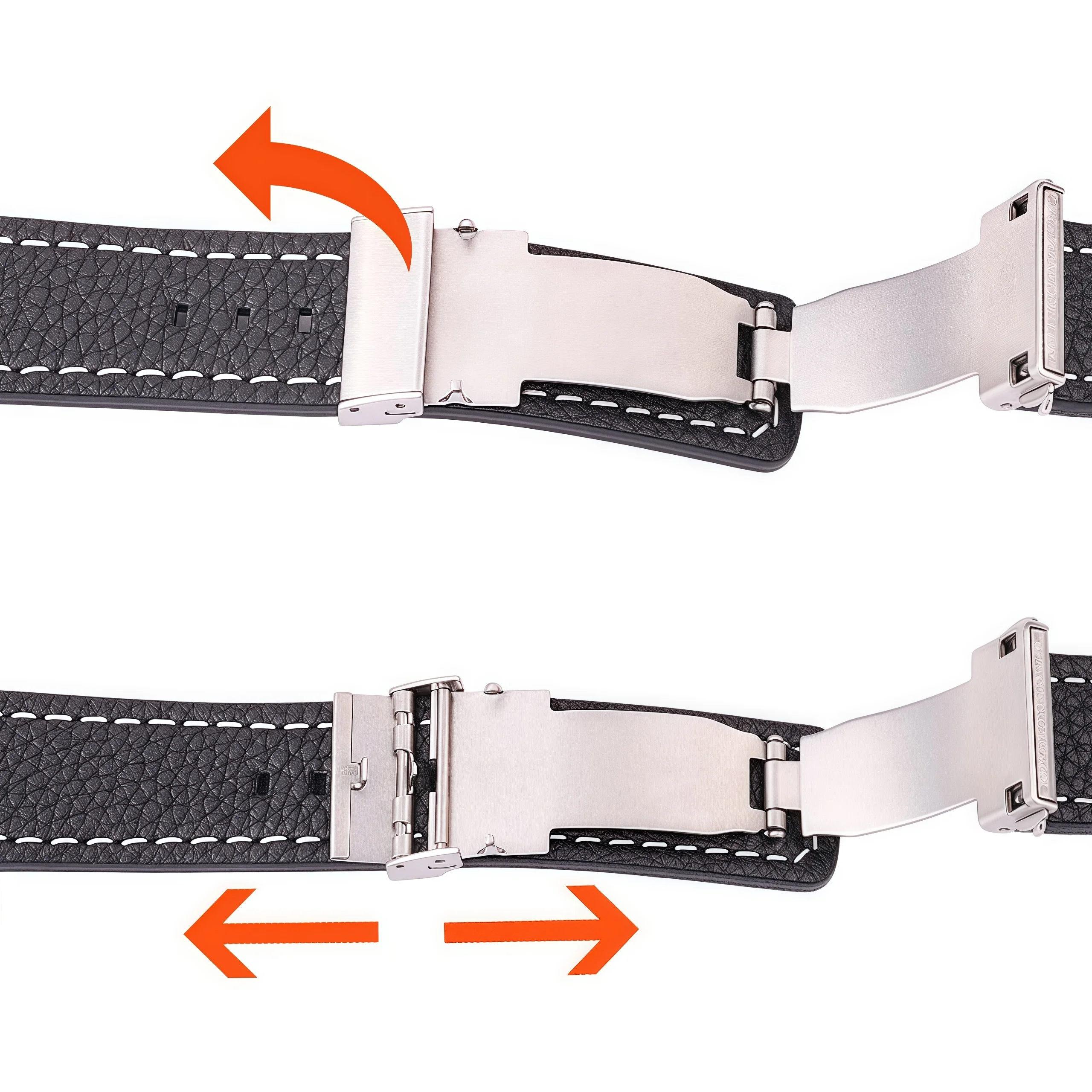 Band Color: BROWN, Band Width: 13mm - Soft Genuine Leather Smart Watch Band 18 20 22 24mm Women Men Cowhide Strap Brown Black Quick Release Watchband Bracelet