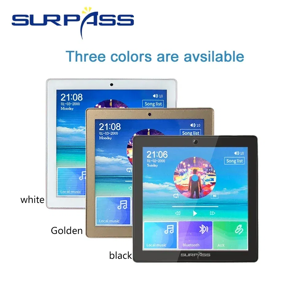 Ships From: United States, Color: Army Green - Smart Home Audio 4 Channel Wireless Bluetooth-compatible Wall Amplifier Mini Multifunction Stereo Board Hifi with Fm Radio