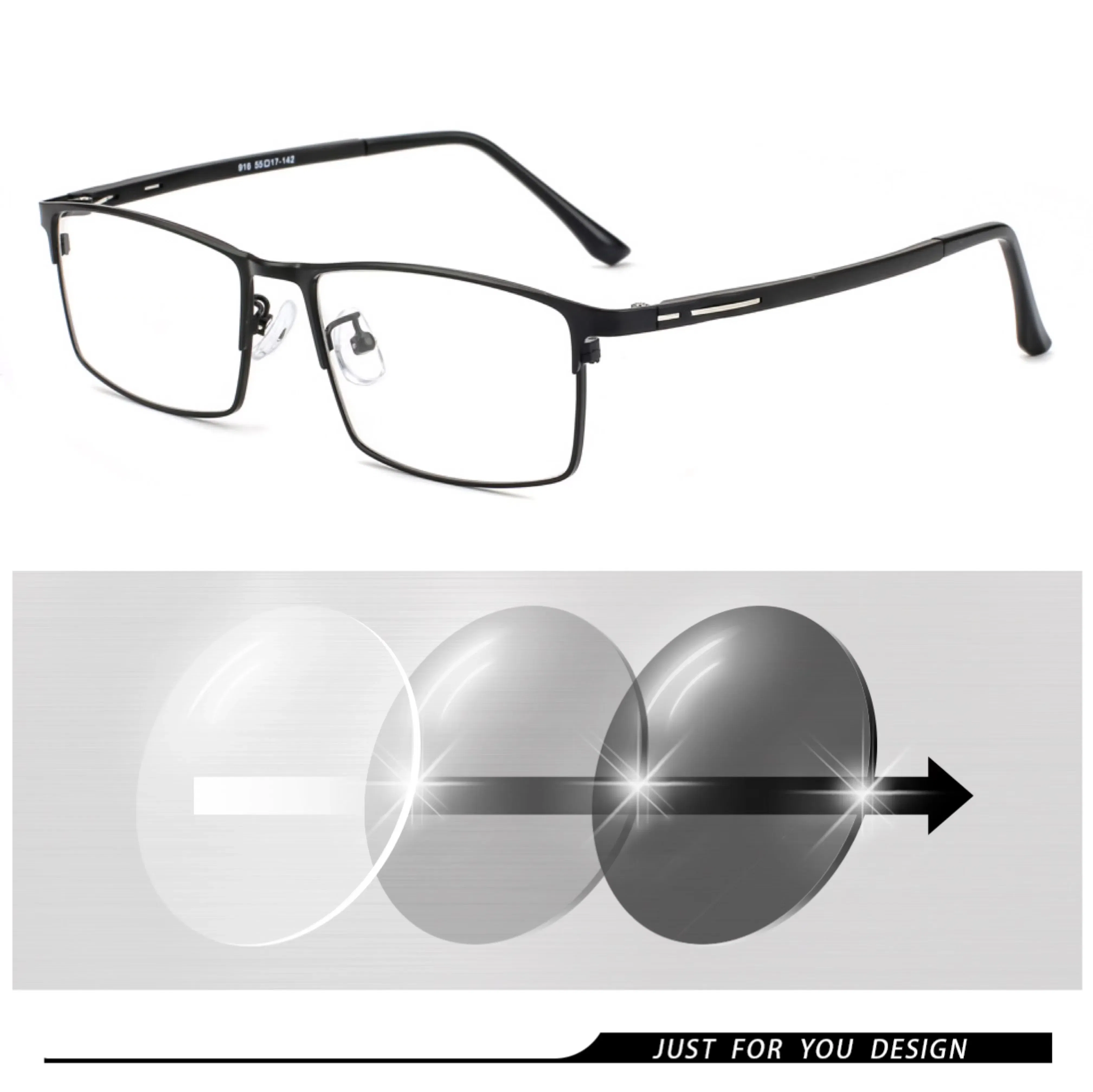 Frame Color: black, Ships From: CHINA, Eye Prescription: +150 - Photochromic glasses Men's reading glasses Finished glasses Student myopia glasses 0 + 0.5 + 1 + 1.25 + 1.5 + 1.75 + 2