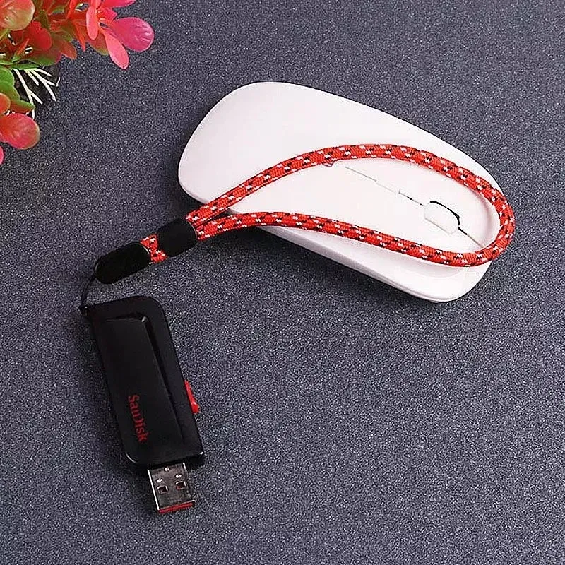 Color: black - Adjustable Hand Wrist Lanyard Strap String for Mobile Phone Keys Keychains USB Flash Drives U Disk Camera Anti-lost Lanyard