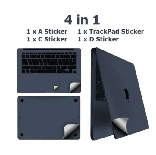 Color: army green, Application Laptop Size: 10" - Body Guard Protective Vinyl Decal Case Cover Skin For Apple Macbook Pro16" A2780 13" 15" A2681 A2779 A2485 Top/Bottom/Palmguard