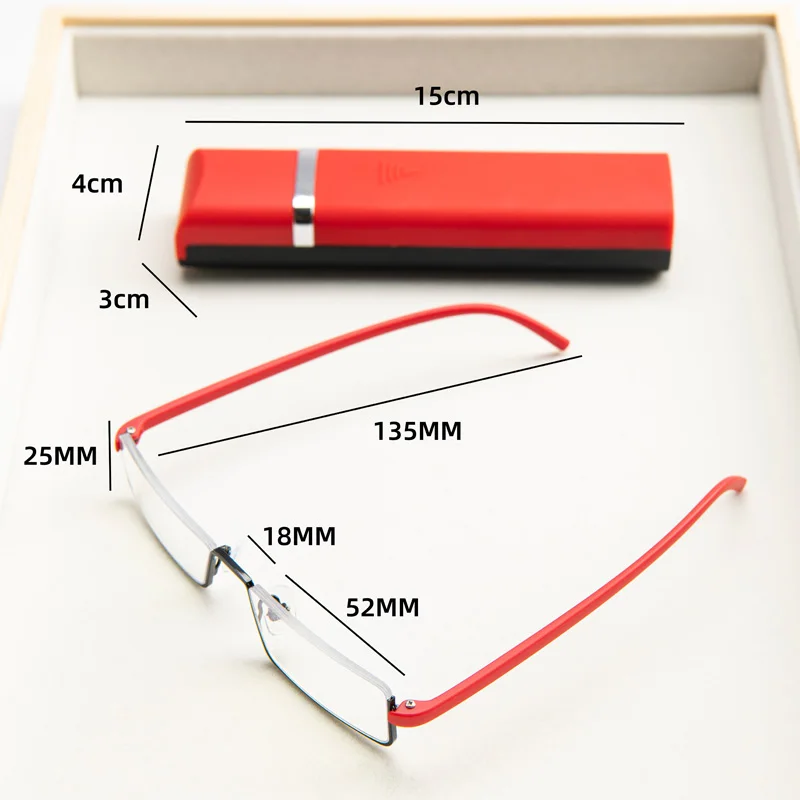 Frame Color: GRAY, Eye Prescription: +350 - 2Pcs Suit Anti-blue Light Reading Glasses Ultralight TR90 Sport Presbyopia Eyeglasses Women Men Far Sight Eyewaer With Case +1.2