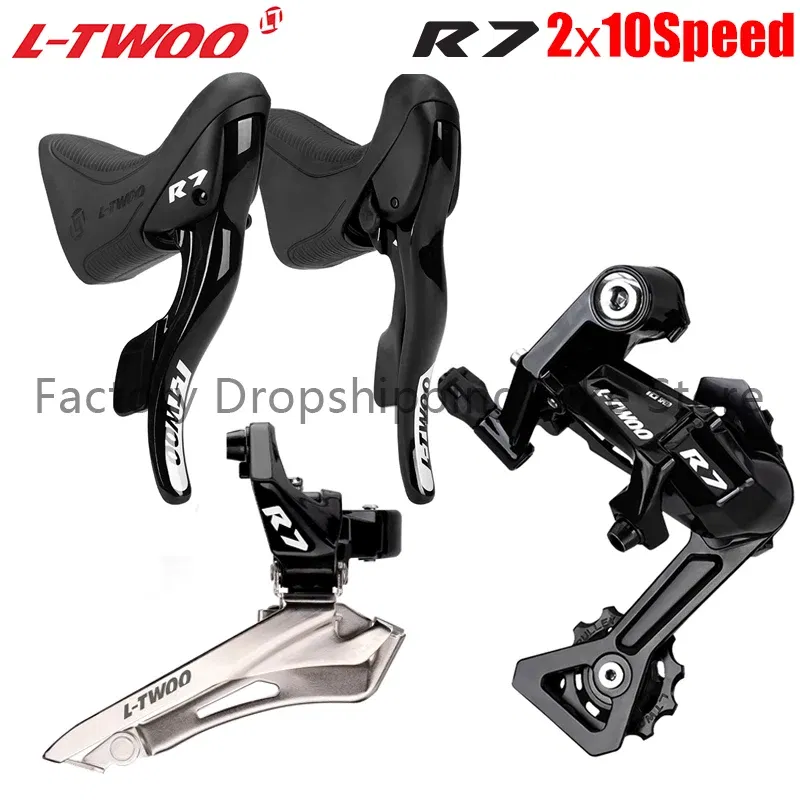 Color: Red - LTWOO R7 Road Bike 2X10 Speed Derailleur Groupset Compatible Shimano SUNSHINE 25T 28T 32T Cassette X10 Chains Bicycle Parts