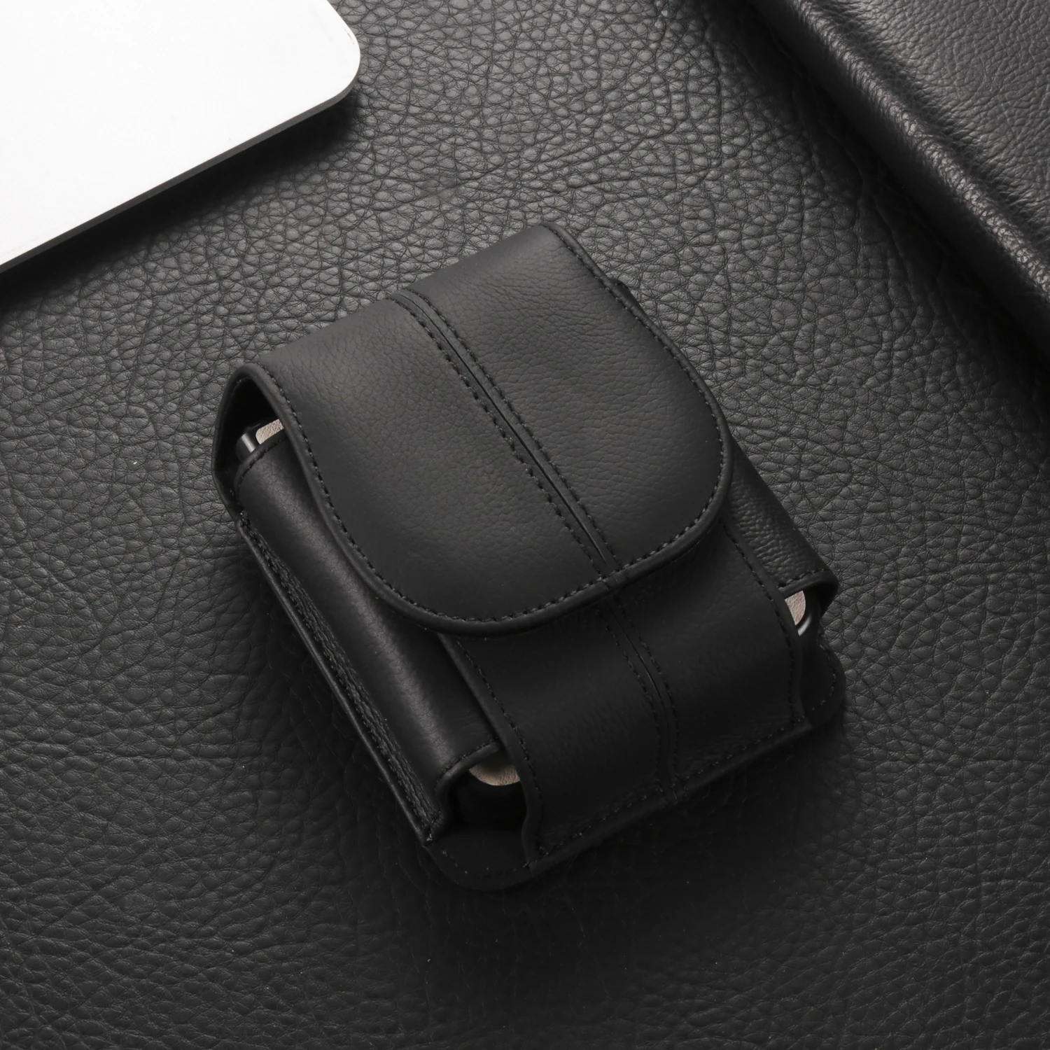 Color: Beige, Ships From: CHINA, Material: POLYESTER - Cow Leather Belt Clip Case Holster Pouch For Samsung Galaxy Z Flip 6 5 4 3,Moto Razr 50 40 Ultra,Huawei P50 Pocket S Waist Bag
