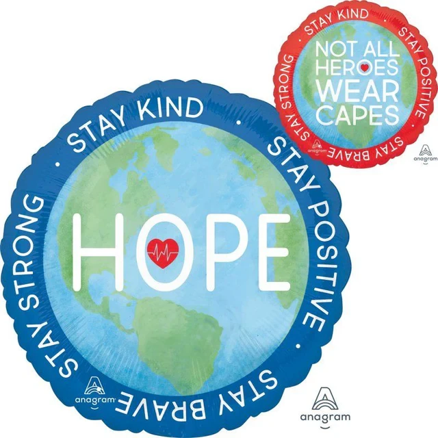 Foil Balloon - Standard HX Hope (45cm)