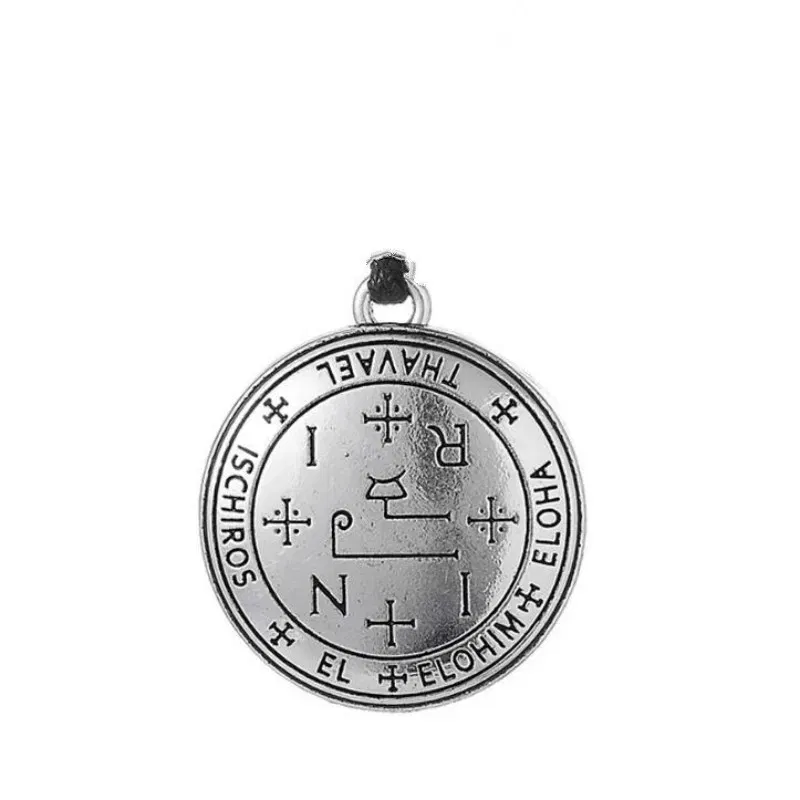 Metal color: Titanium Plated - Dawapara DIY Pendants for Necklace Archangel Michael Raphael Uriel Gabrie Talisman Angel Men Pendant&Necklace Women