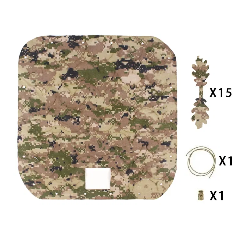 Color: army green - FAST Helmet Cover Flecktarn Splittertarn NFP CADPAT Camouflage Cap customed camo