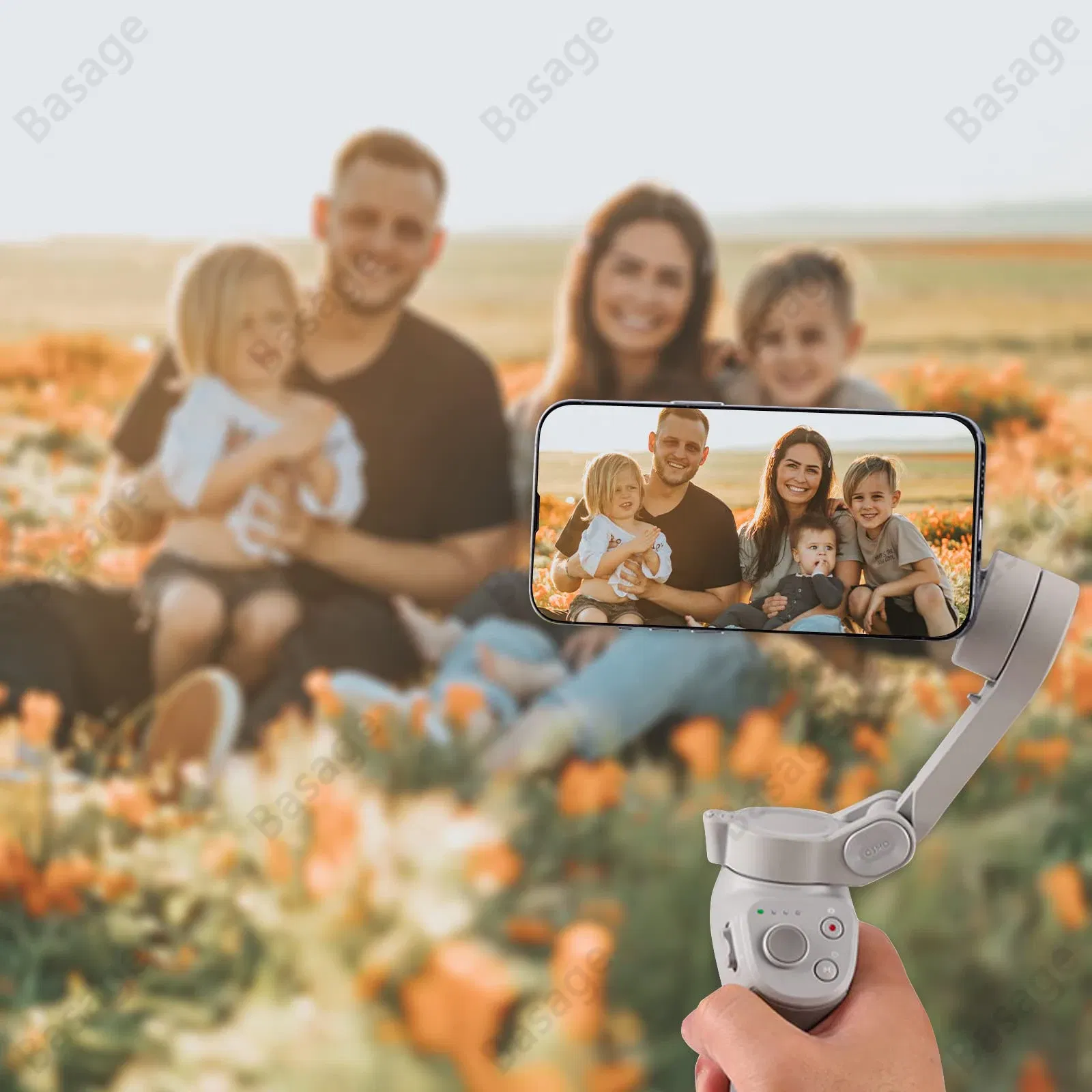 Color: black, Ships From: CHINA - Magnetic Adapter Mobile Phone Holder Handheld Stabilizer Quick Release Accessories for DJI Osmo OM6 OM5 OM4 Gimbal for Magsafe