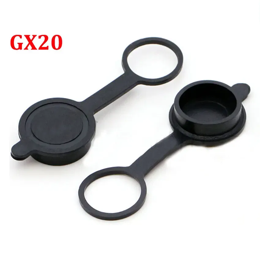 Color: Lavender - Cltgxdd 1pcs GX12 GX16 GX20 Aviation Circular Plug Socket Waterproof Dust Cap Welding Cable Connectors Rubber Protective Cover