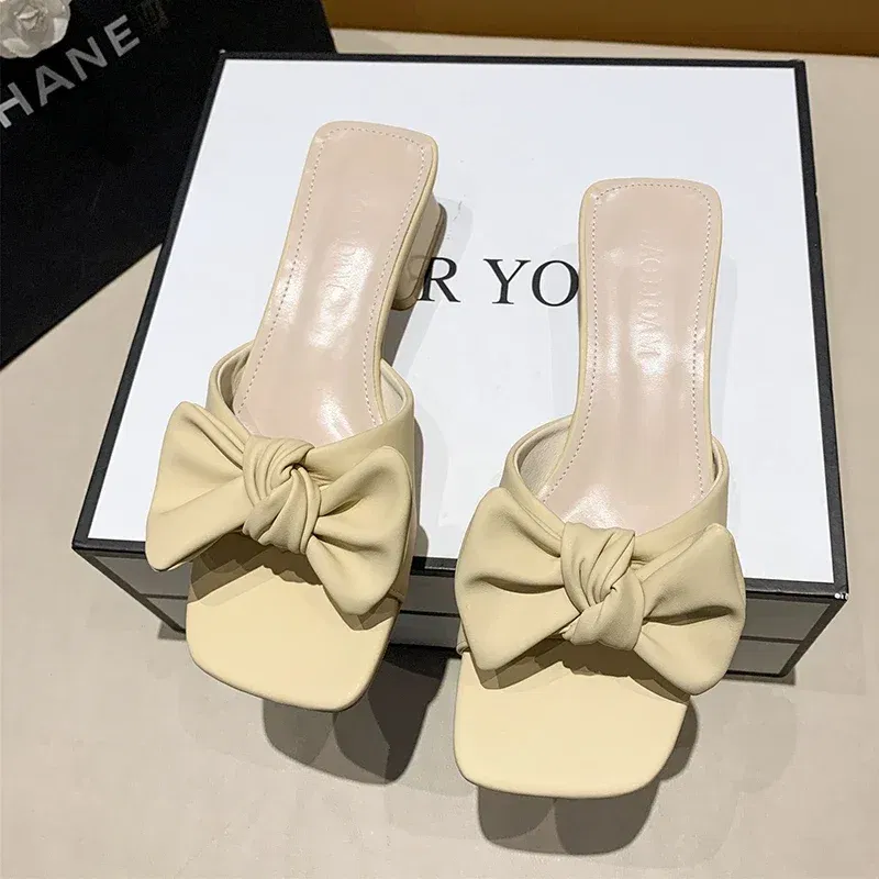Color: Grape, Shoe Size: 41 - Large Size Women's Shoes 35-42 Summer Outer Wear Flat Slippers Wide Sandals Slippers Rhinestone Fashion Home Slippers