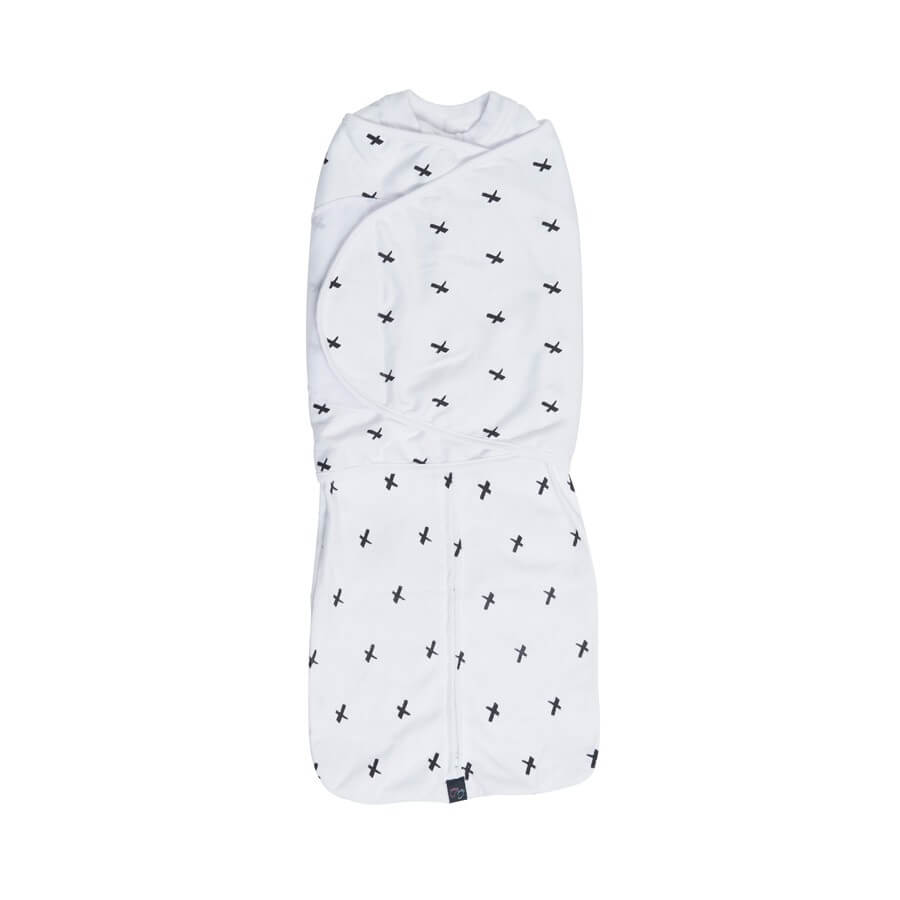 Dreamswaddle Baby Sleep Wrap | Black Cross