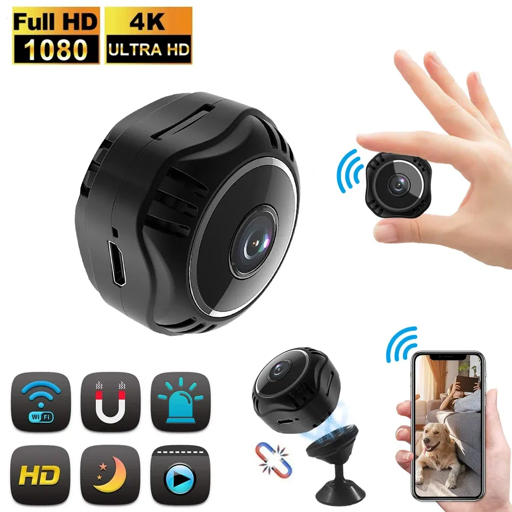 Sensor Size: 1/3" - X5S 1080P IP Camera Voice Recorder Remote Control Wireless Security Video Camcorders Night Vision Mini Security Wifi Camera