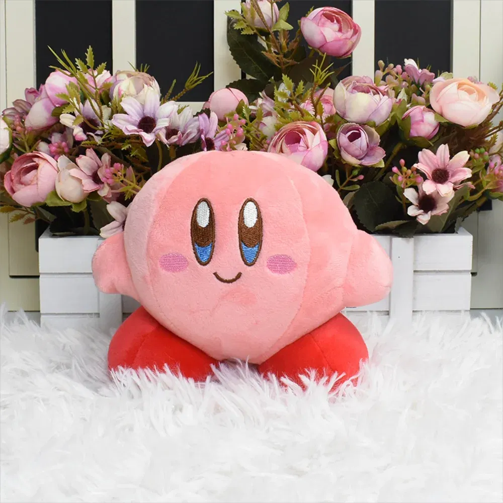Color: DARK GRAY - Kirby King Dedede Waddle Dee Meta Knight Elfilin Plush Toy Kawaii Cartoon Peluche Doll for Kids Birthday Christmas Gift