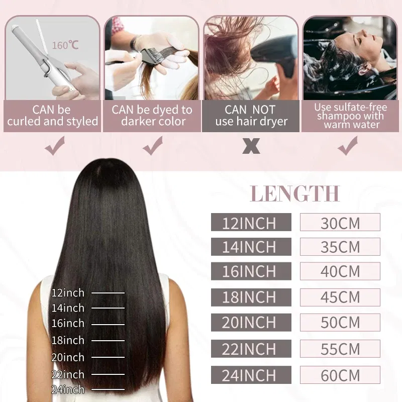 Color: T4/27, Length: 16 inches, Weight Per Package: 120g/Set - [16 Colors] Ugeat Clip in Hair Extensions Human Hair 14-22" Double Weft Remy Hair Full Head Clip in Extensions for Woman 7Pcs