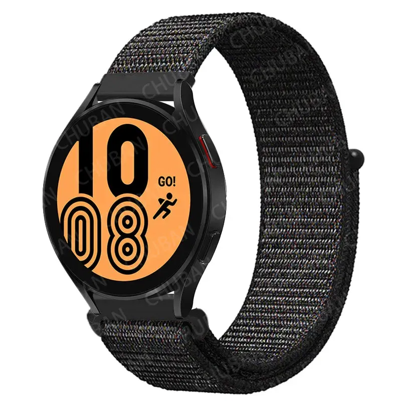 Band Color: Red Black, Band Width: 20mm - 20mm/22mm nylon Band