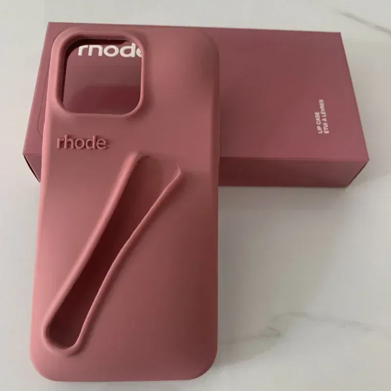 Color: Blue, Material: Cotton Fabric - Lipstick Soft Silicone DIY Rhode Phone Case for IPhone 16 Pro Max 16Pro 16Plus Portable Lip Gloss Holder Ins Hot Cover