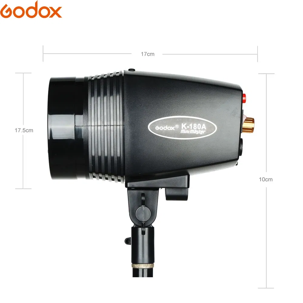 GODOX K180A 180WS Portable Mini Studio Flash Lighting Photo Gallery Mini Flash 110V/220V Strobe Flash