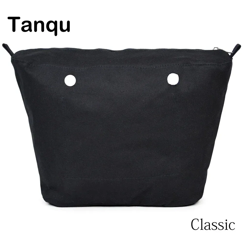 Color: Yellow - TANQU New Inner Lining Zipper Pocket for Classic Obag Insert with Inner Waterproof Coating for O Bag