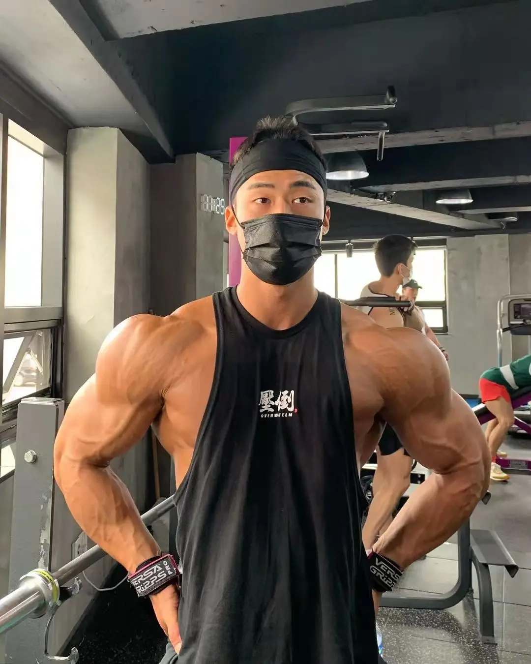 Color: Blue, Size: XXXL - Summer New Figure Sports Vest Men's Cotton Elastic Training Fitness Vest Fashion Basketball Enthusiasts Hot Transfer Logo
