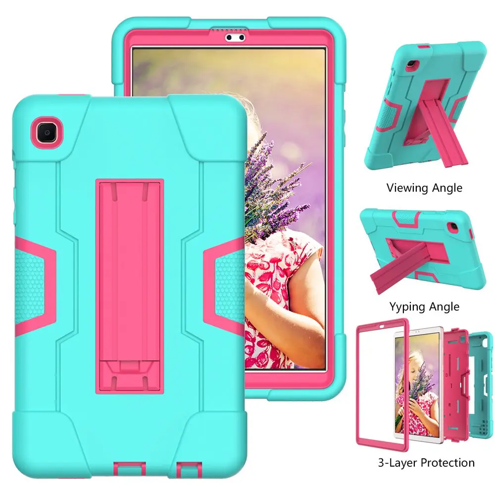 Color: Red, Ships From: CHINA, Size: iPad pro 12.9 - Case for  Samsung Galaxy Tab A7 Lite 2021 SM T220 T225 Shock Proof full body Kids Children Safe non-toxic tablet cover