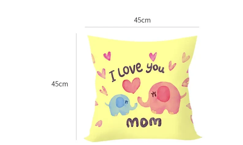 Peach Skin Car Cushion Cover Home Decor