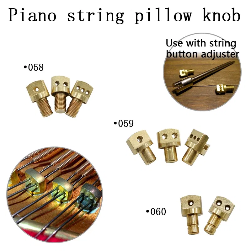 Color: black - piano tuning tool 058 059 060 Pinch button Bass, midrange, treble adjustment