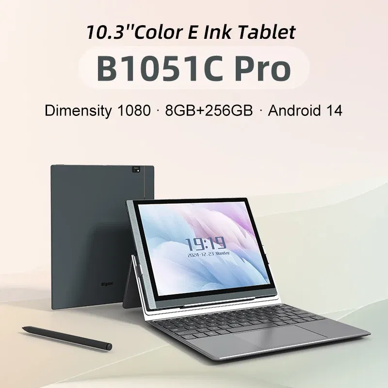 Color: Orange, Ships From: CHINA - Bigme B1051C Pro 10.3'' Color Eink Ebook Reader Android 14 OS, Dimensity 1080, 8+256GB, Electronic Book Tablet 300PPI Ereader