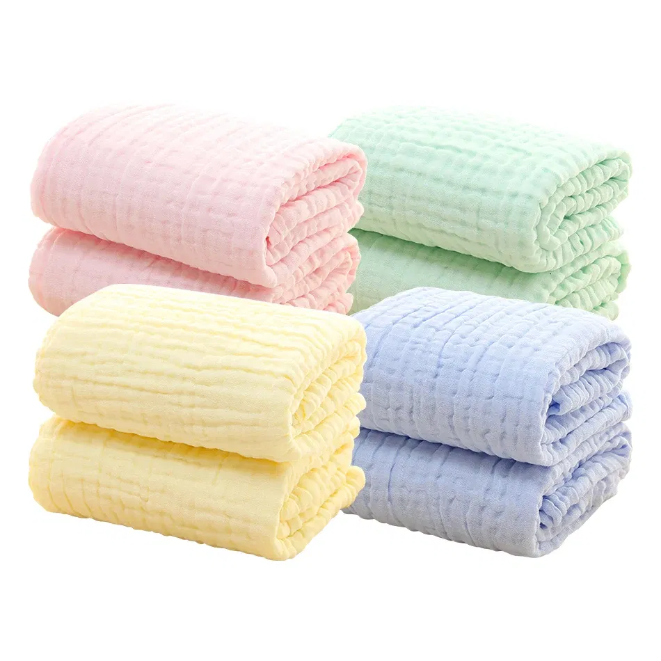 Color: black, Size: Option 1 - Cotton Muslin 6 Layer Baby Blankets Soft Thickened Warmth and Breathable Cozy Ideal for Swaddling and Air Conditioning Rooms Use