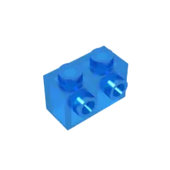Color: GRAY - MOC PARTS DIY GDS-634 BRICK 1X2 W. 2 KNOBS compatible with lego 11211 children's toys Assembles Building Blocks Technical