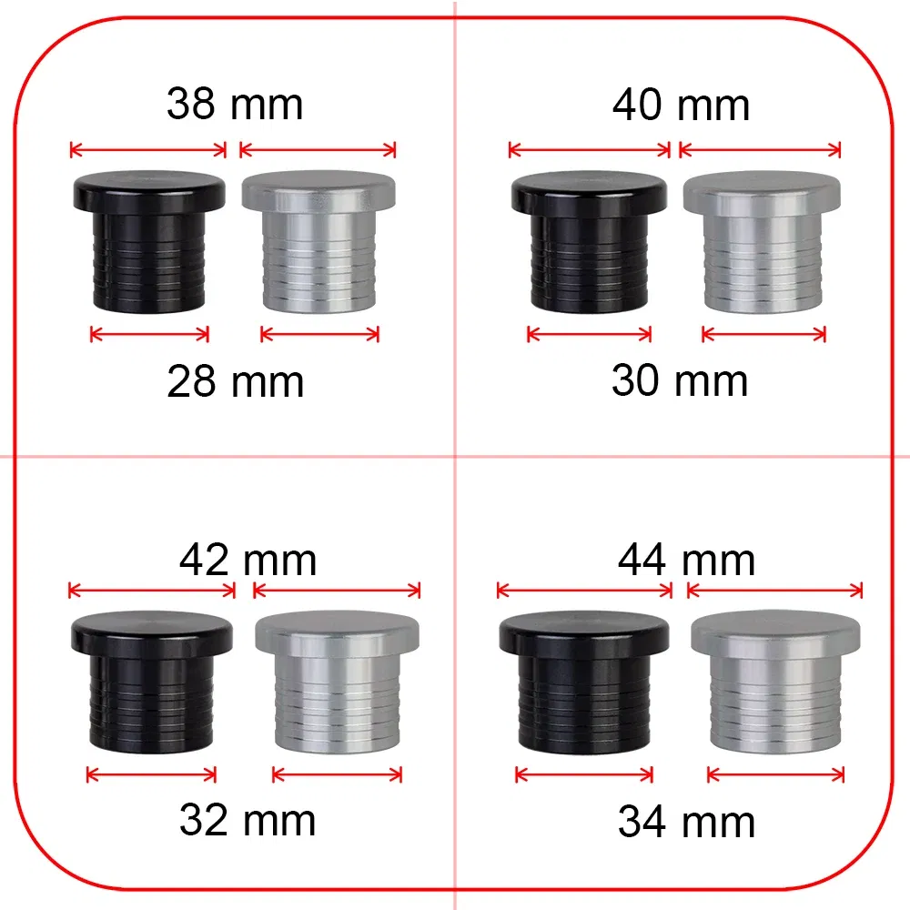 Color: Red - 8mm-32mm Alloy Aluminium Plug blow off valve Bov Blanking Plug Silicone Hose Blanking Plug 8 10 12 14 16 18 20 22 28 30 32