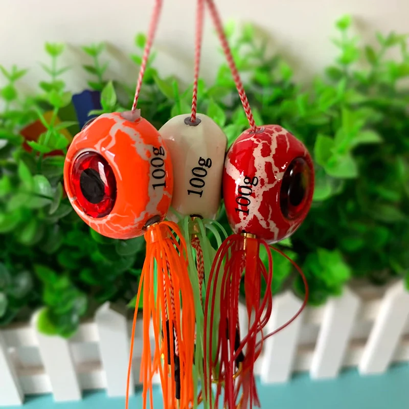 Color: Pink, Size: 55mm, Ships From: CHINA - Testar Luminous Tenya 40g 60g 80g 100g Glow Kabura Sea Jig Madai Boat Fishing Lure Tai Rubbler Skirt for Slider Snapper Pesca