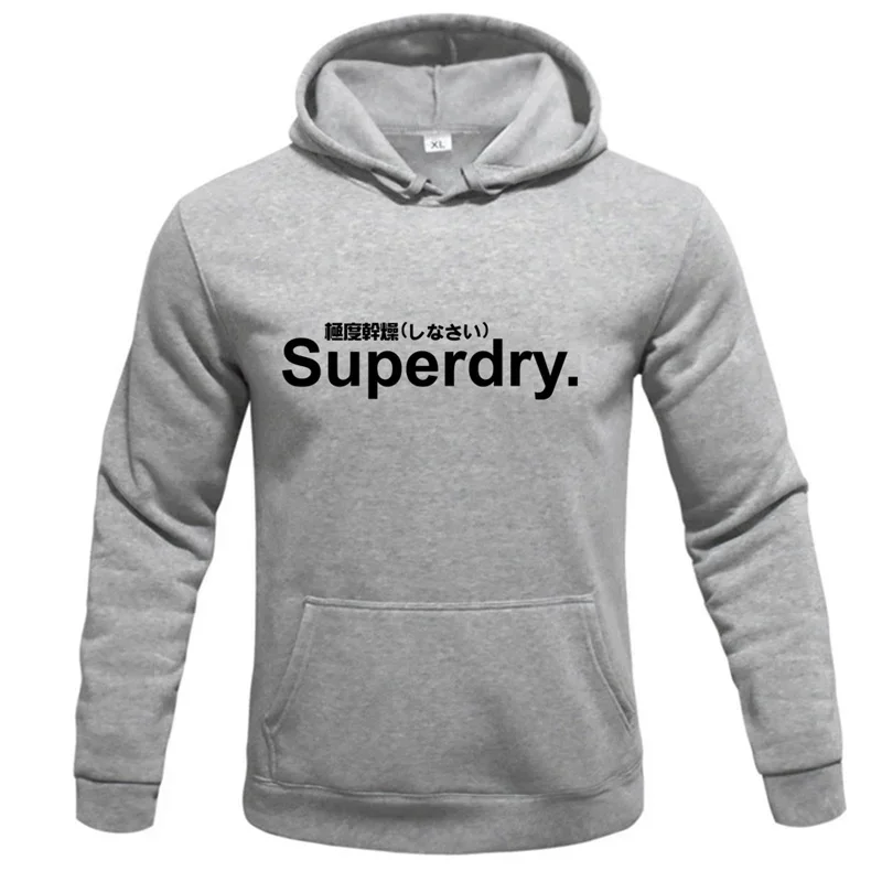 Color: PURPLE, Size: M - spring autumn superdry printed Men women Hoodies Fleece Warm Mens Sweatshirt Fashion Men Fleece Warm Sweatshirt