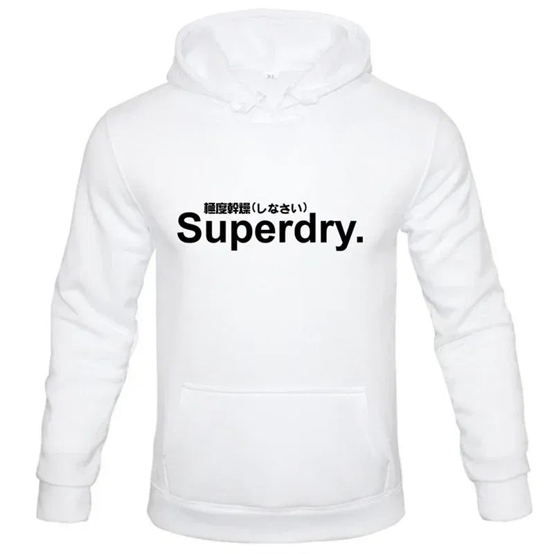 Color: PURPLE, Size: M - spring autumn superdry printed Men women Hoodies Fleece Warm Mens Sweatshirt Fashion Men Fleece Warm Sweatshirt