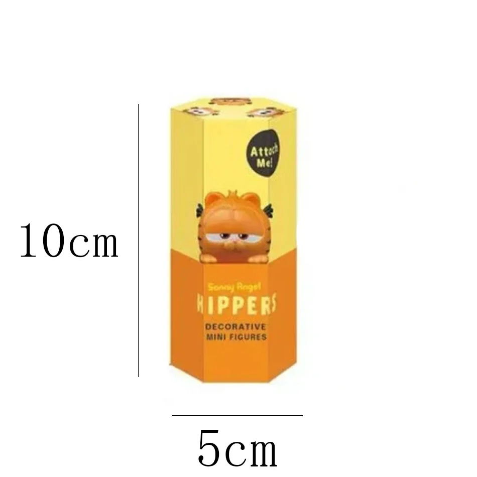 Color: Gold - Nieuwe Garfield Sonny Angel Blind Box Capybara Anime Figuren Ornamenten Poppen Fans Kinderen Kerstcadeau