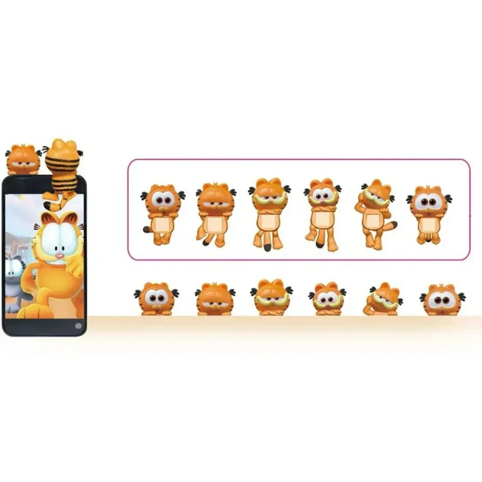 Color: Gold - Nieuwe Garfield Sonny Angel Blind Box Capybara Anime Figuren Ornamenten Poppen Fans Kinderen Kerstcadeau