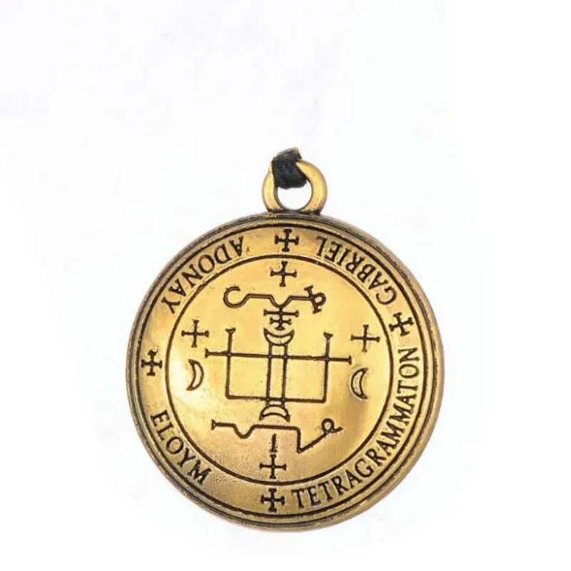 Metal color: Gold-color - Dawapara DIY Pendants for Necklace Archangel Michael Raphael Uriel Gabrie Talisman Angel Men Pendant&Necklace Women