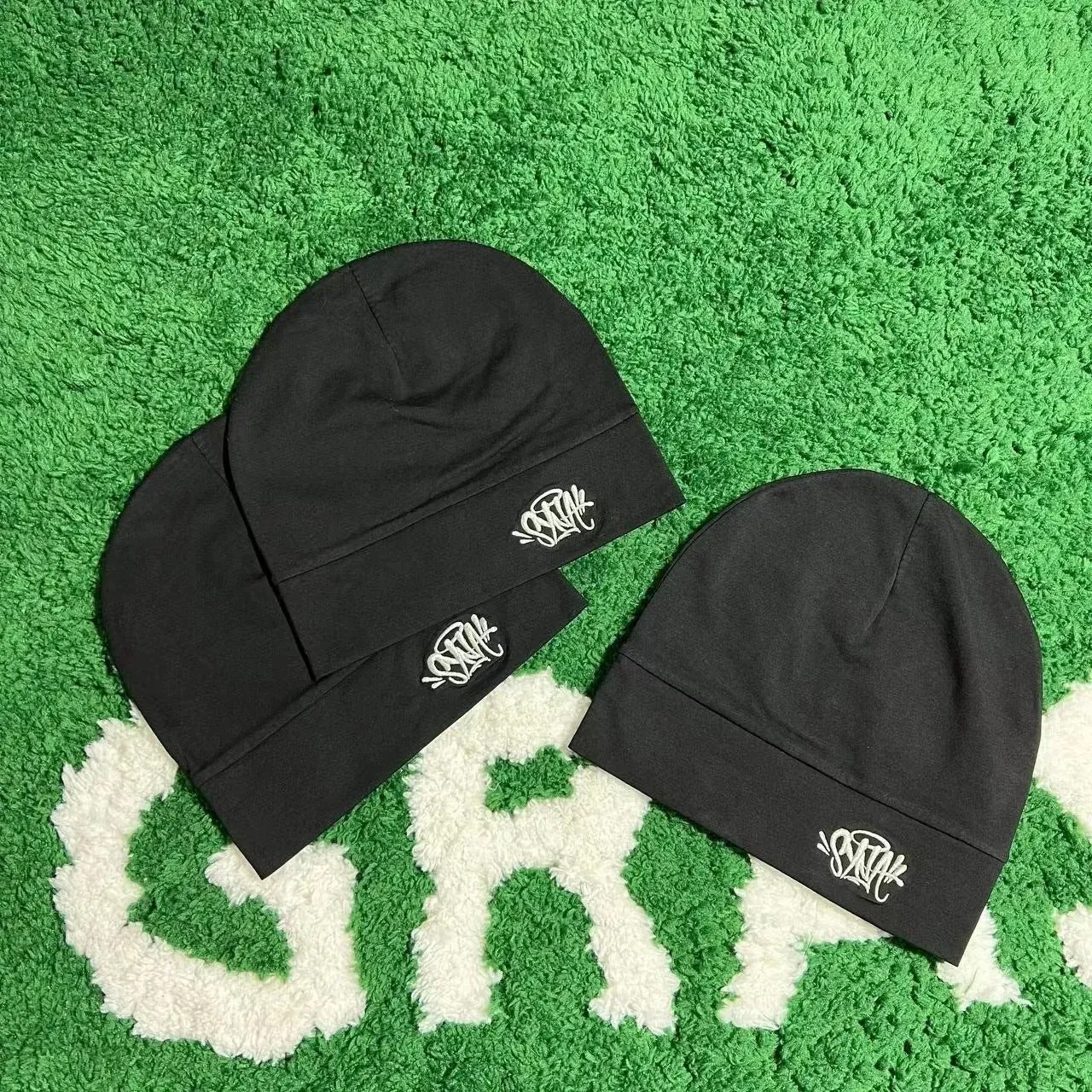 Color: Yellow, Size: One Size - Syna World Skull Hat Sy-na Running Cap2024 New Knitting Sy-na Beanie Hat MenWomen Paragraph Quality Cap Y2k Warm Beanies