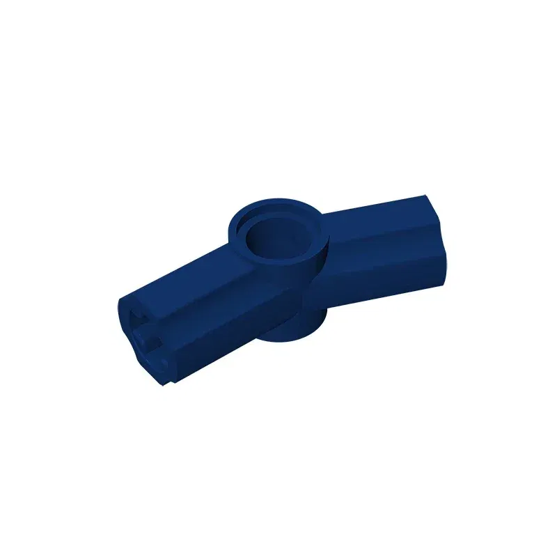 Color: WHITE - Gobricks GDS-918 Technical, Axle and Pin Connector Angled #3 - 157.5 degrees compatible with lego 32016 Building Blocks