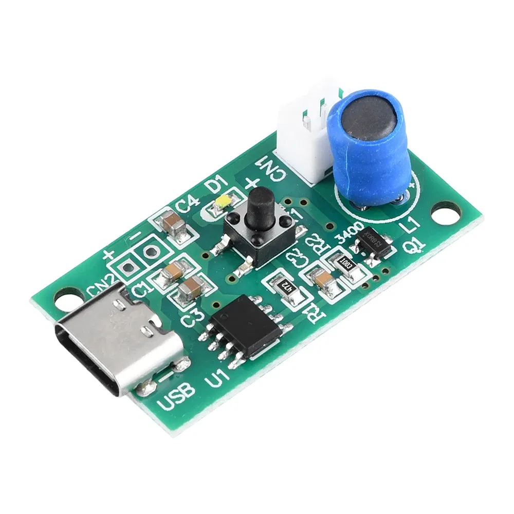 Bundle: Bundle6 - DC5V Ultrasonic Spray Humidifier Electronic Atomization Module Set Universal Humidification Module TYPE-C