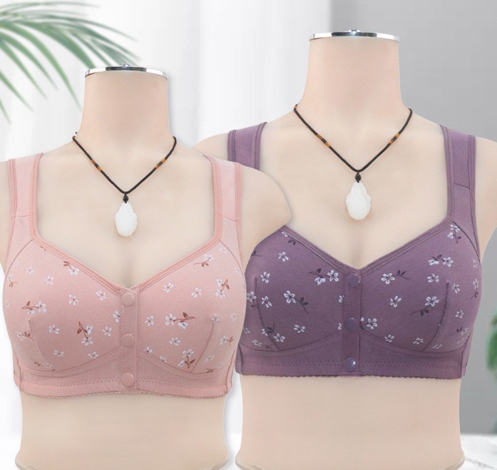 Daisy Bra - Comfortable & Convenient Front Button Bra