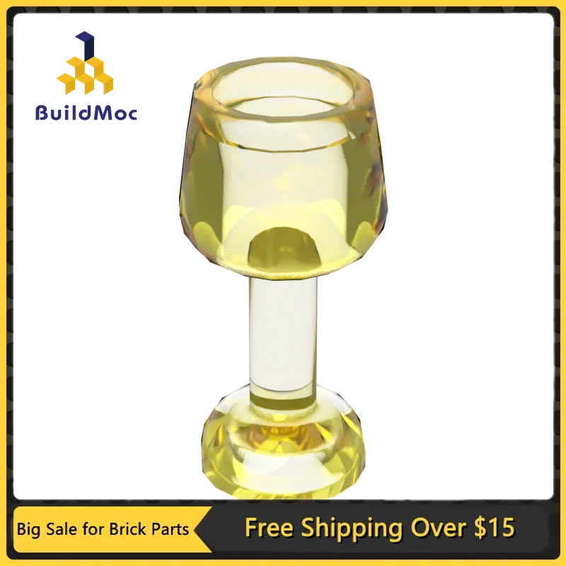 Color: black - 10Pcs MOC Parts 33061 Utensil Equipment Goblet Large Compatible Bricks DIY Assmble Building Blocks Particle Kid Brain Toy Gift