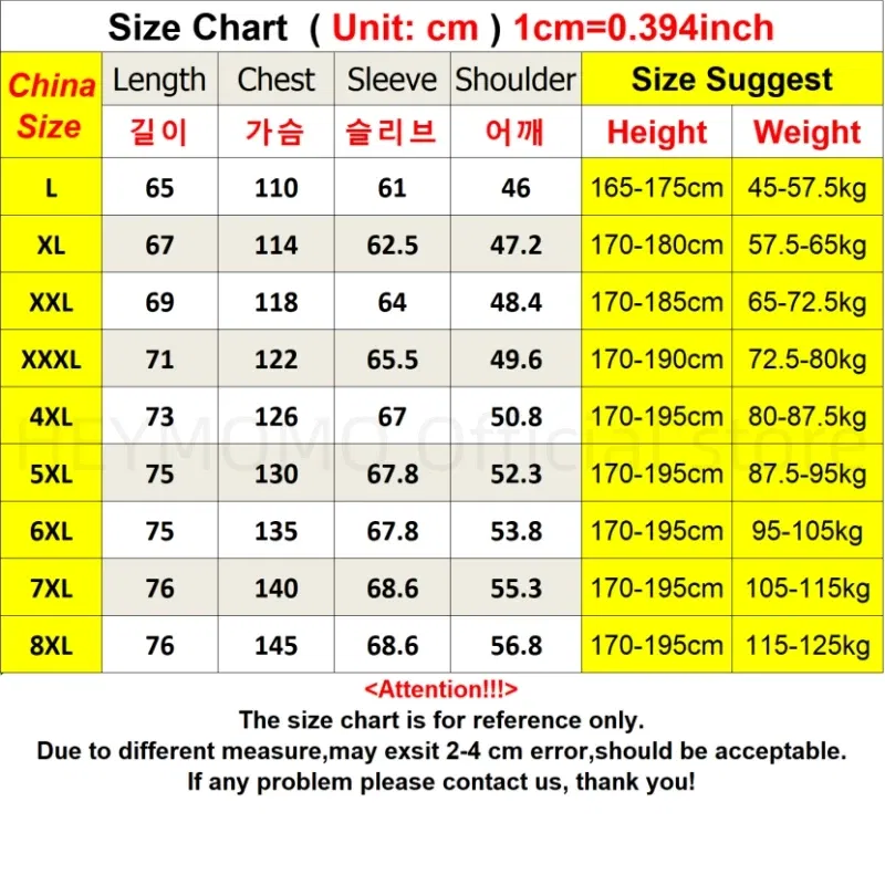 Color: black, Size: XXXL - Winter Men's Down Jacket Business Casual Stand Collar Windbreaker White Duck Down Padded Lightweight Puffer Coat Big Size 8XL
